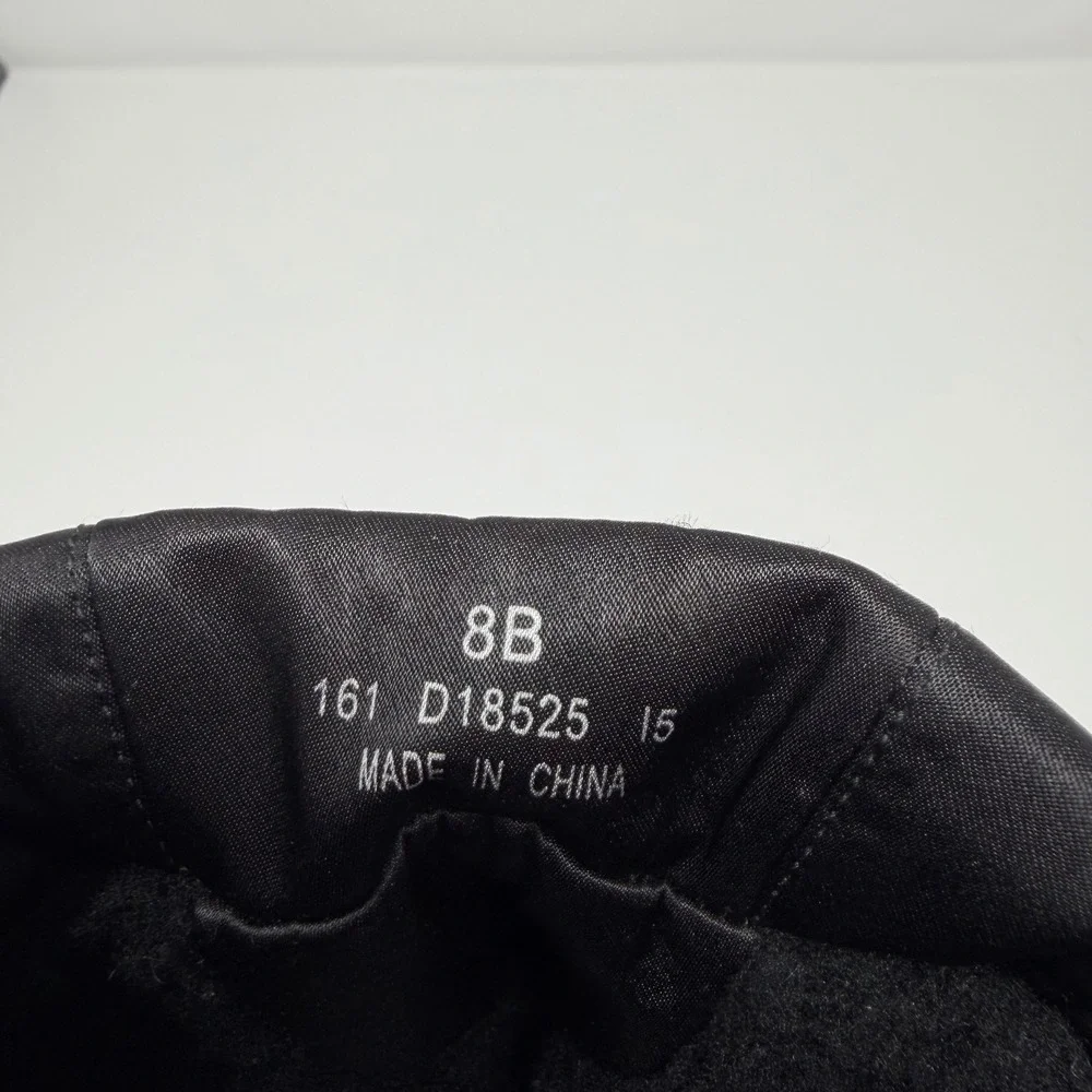 Cole Haan Single RIGHT Boot 8.0B Black Quilted Patent Snow Winter Replace D18525